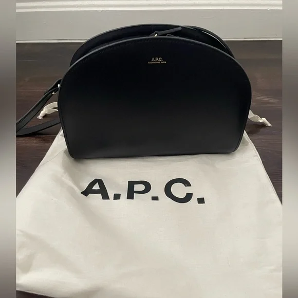 APC Demi-Lune bag Navy - Picture 2 of 5